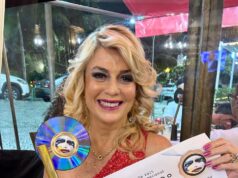 Cida Moraes, ex-BBB e apresentadora, recebe o Troféu Arte em Movimento no Rio