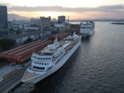 Dois transatlânticos atracam no Pier Mauá nesta terça-feira, dia (02/12) trazendo mais de sete mil turistas ao Rio de Janeiro