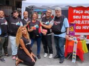 Ato na Cinelândia marca Dia Mundial de Luta contra a Aids no Rio de Janeiro